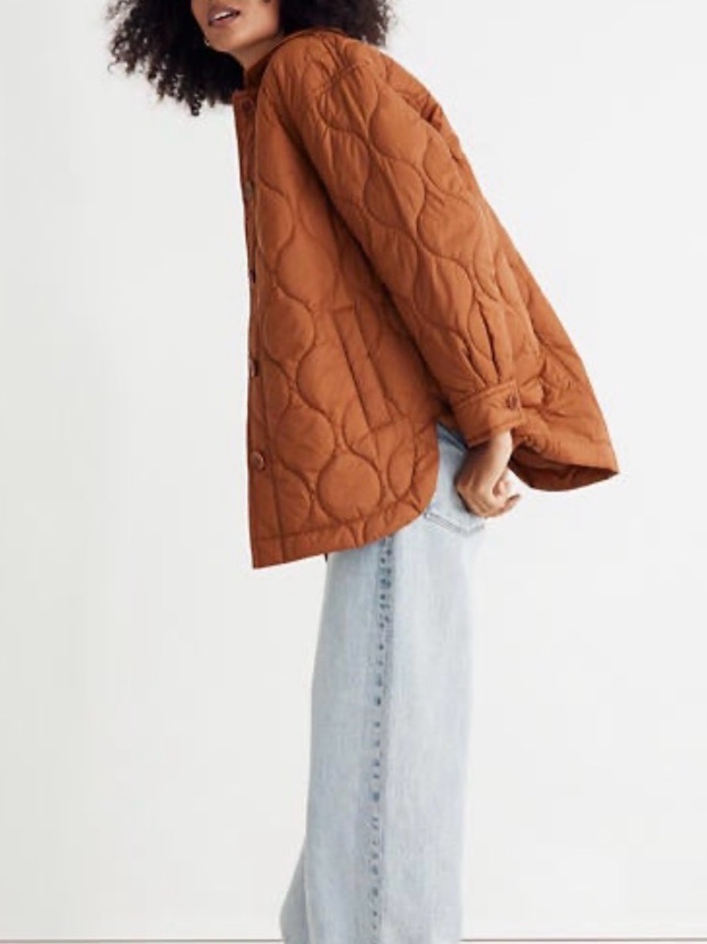 Madewell Airpuff Shirt Jacket - Picture 3 of 8